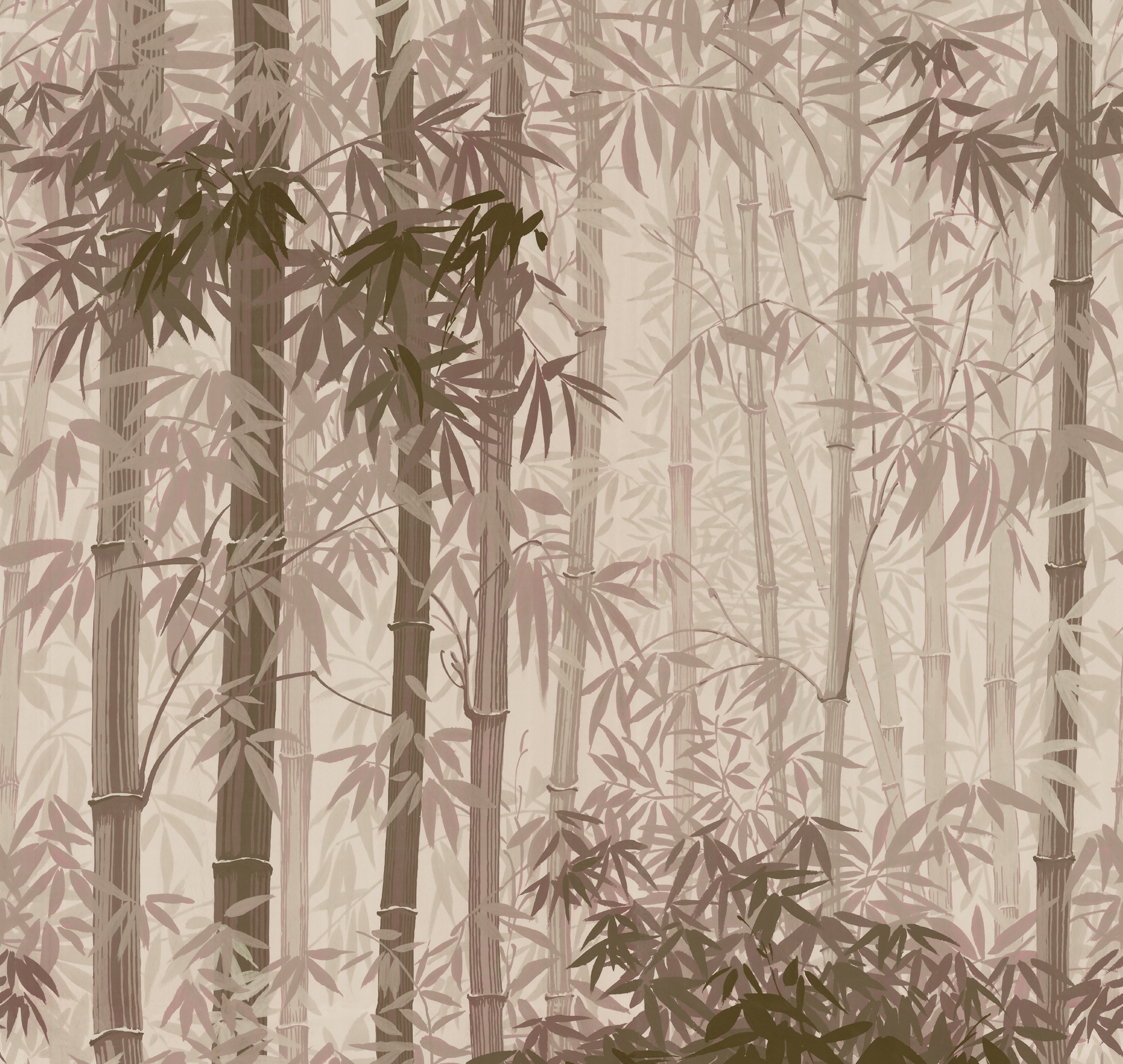 Панно Loymina Пейзаж Бамбуковая роща ART6 010 3×3